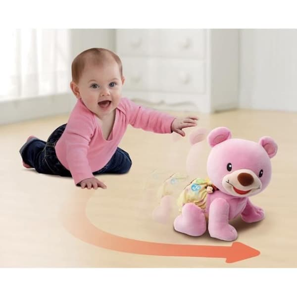 VTECH BABY - Björn, 1, 2, 3 Följ Mig - Rosa