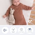 Miniatyrbillede 2 af 5: doomoo You&Me Babydyne - Vendbar og Bekymrende Dyne - Leveres med 2 dele til at bære forældrenes duft, Beige