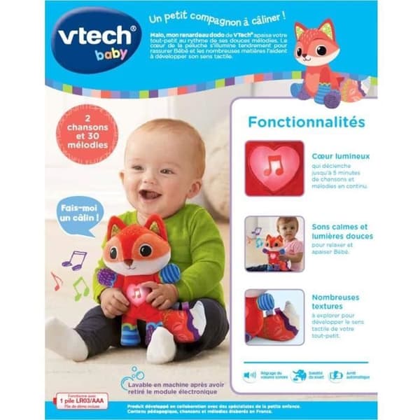 VTECH BABY - Malo, unelias ketunpentuni