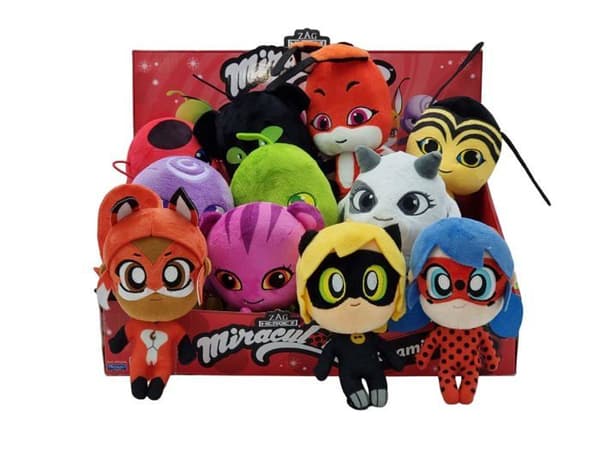 Ziggy Plush 15 cm - BANDAI - Miraculous - Mjuk Kwami Plush