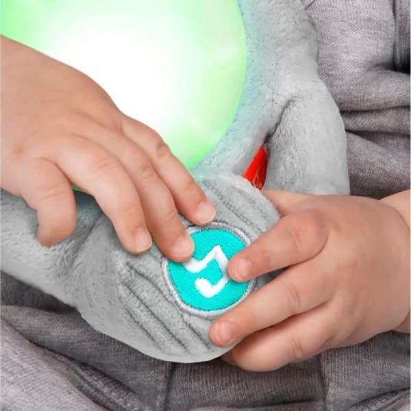 Bright Starts Toys Elefant Plys Kramme-Badeværelse Baby, Sønner og Lumieres