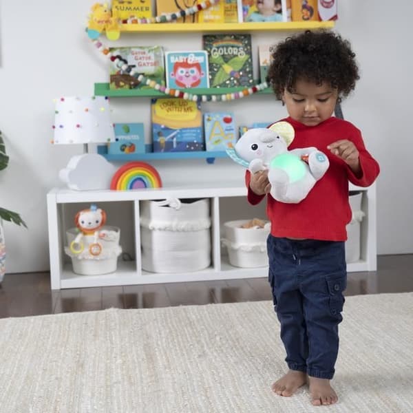 Bright Starts Toys Elefant Plys Kramme-Badeværelse Baby, Sønner og Lumieres