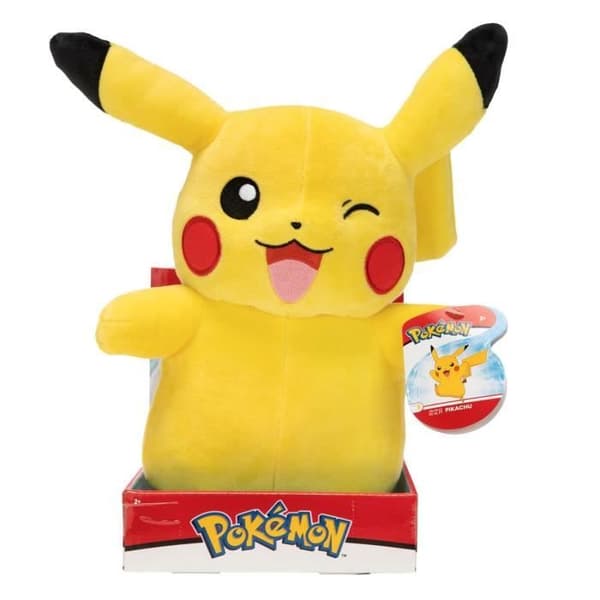 Pikachu Bandai Plysch - Pokémon - 30 cm - PKW97730