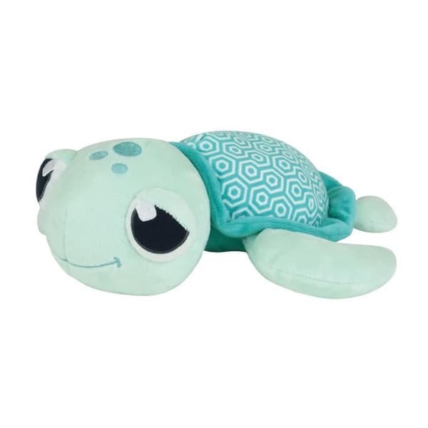 My Little Shell Naturlig Lysende Skildpadde Plys +/- 25 cm - JEMINI - Opladelig med lys, fungerer uden batterier.