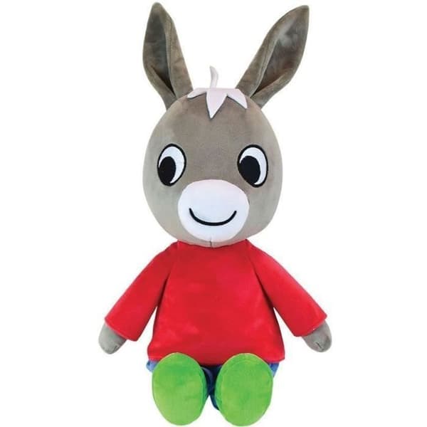 TROTRO plysdyr - JEMINI - +/- 61 cm - Blandet - Rød - Baby