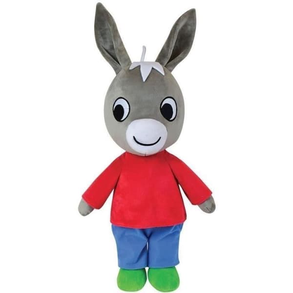 TROTRO plysdyr - JEMINI - +/- 61 cm - Blandet - Rød - Baby