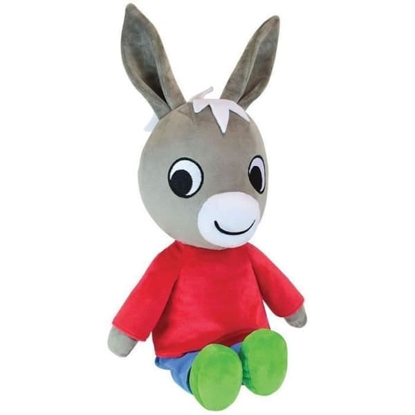 TROTRO plysdyr - JEMINI - +/- 61 cm - Blandet - Rød - Baby