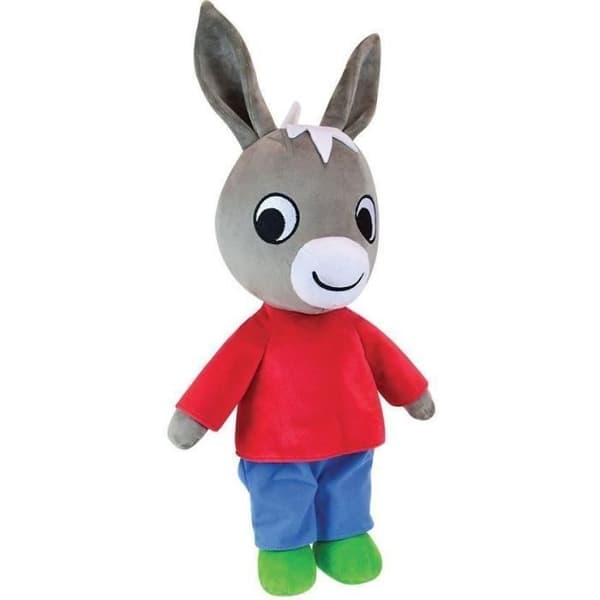 TROTRO plysdyr - JEMINI - +/- 61 cm - Blandet - Rød - Baby