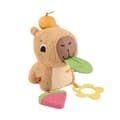 Miniatyrbild 3 av 6: Fisher-Price My Capybara Cuddles Plyschbitring och Skallra - Från 3 månader - HYR54