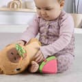 Miniatyrbild 2 av 6: Fisher-Price My Capybara Cuddles Plyschbitring och Skallra - Från 3 månader - HYR54