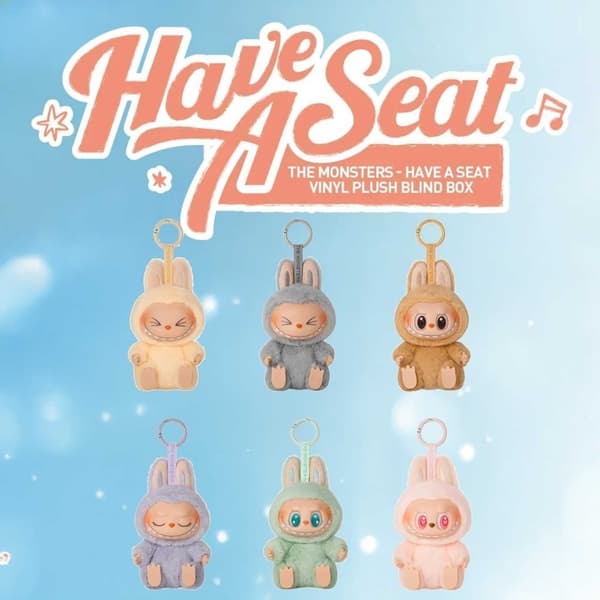POP MART Labubu The Monsters Have a Seat 17 cm V2