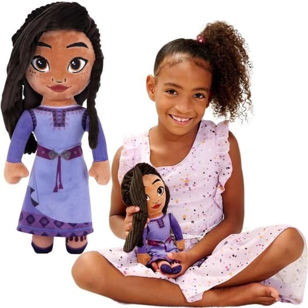 Disney Wish Asha plyschmaskot 30 cm