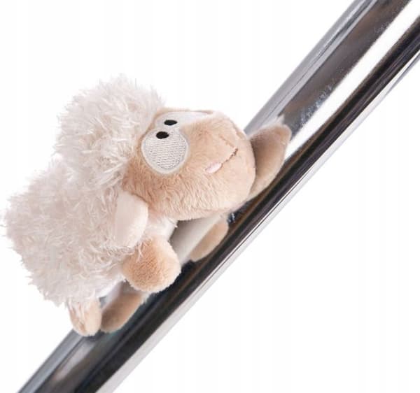 Peluche Nici - 49672 NICI - 49672 Magnetisk plyschmaskot vit får 11cm Mag GRÖN