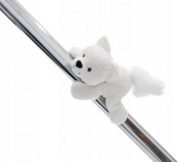 Peluche Nici - 61275 NICI - 61275 Magnetisk leksakspälsdjur arktisk räv Vanja 12cm Mag GRÖN