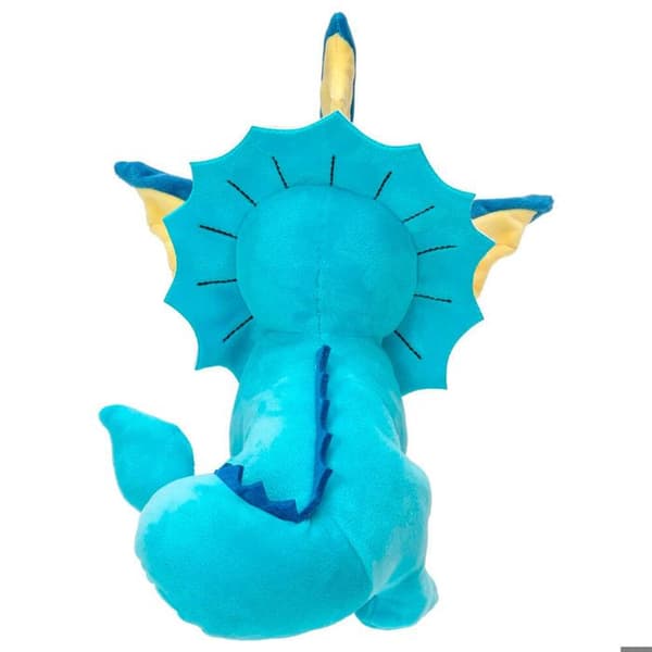 Plysdjur - Jazwares - Vaporeon - Blå - 3 år - Inomhus