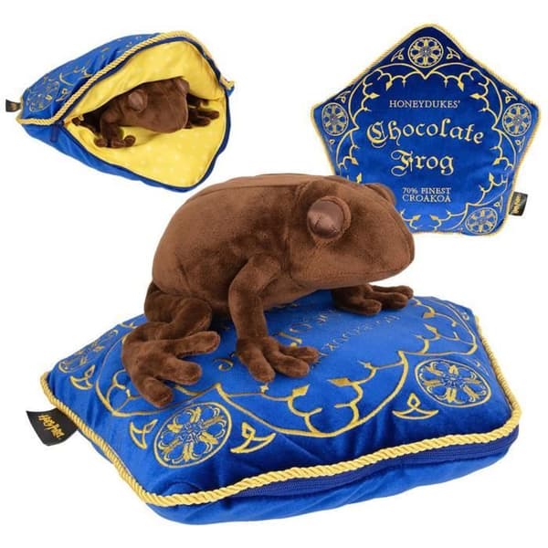 Harry Potter Chokladgroda Plyschfigur - Blå/Brun