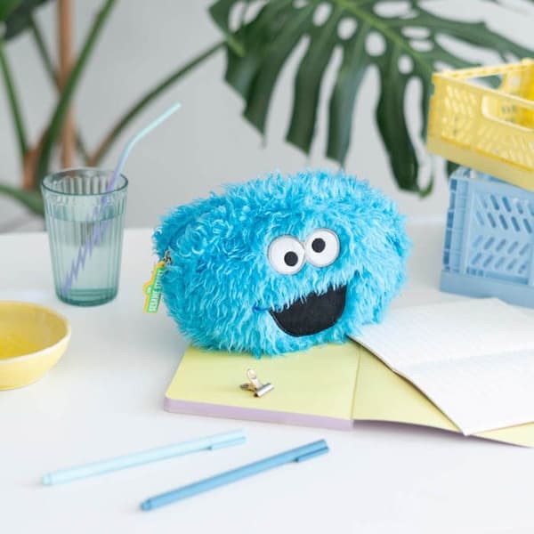 Disney Sesame Street Cookie Monster Plyschleksaksset