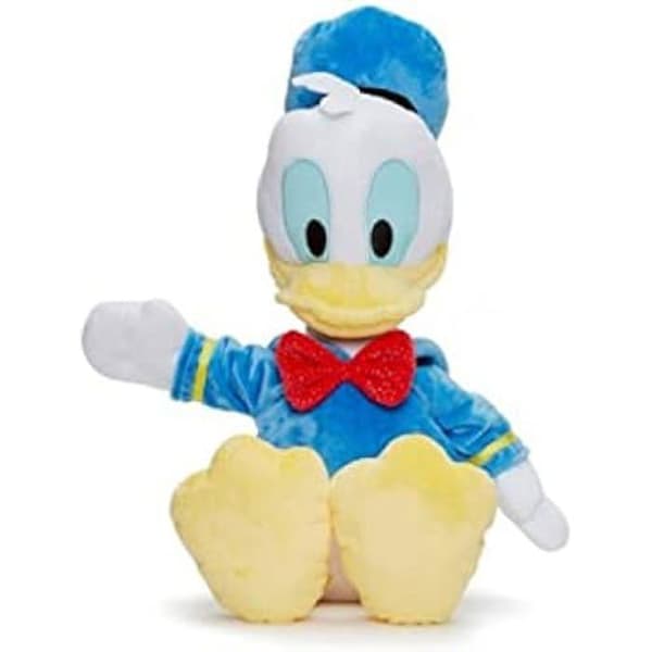 Plysdjur - Disney - Kalle Anka - 35cm - Vit - Barn