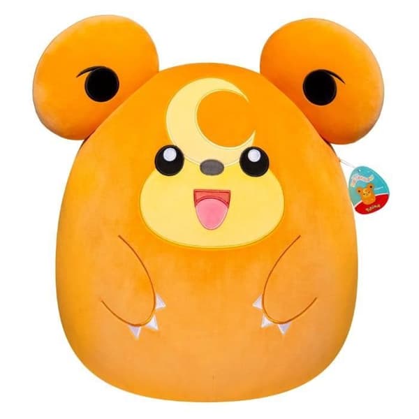 Peluche - JAZWARES - SQUISHMALLOWS TEDDIURSA 35 cm - Pokémon - Inomhus - Unisex