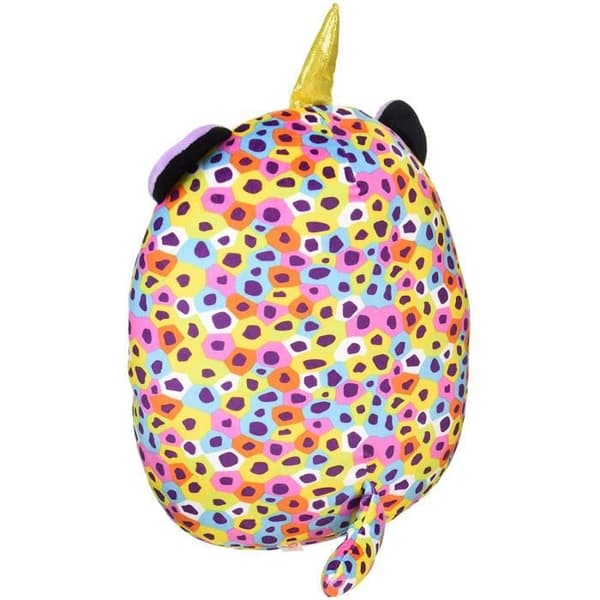 Ty UK Ltd 39188 Giselle Leopard Squish A Boo plyschleksak, flerfärgad, 30,5 cm