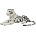 Miniatyrbild 2 av 2: Tigerleksak plysch vit XXL