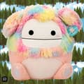 Miniatyrbillede 1 af 10: Original Squishmallows Fuzz-A-Mallows Plush Diane the Peach Bigfoot 40cm