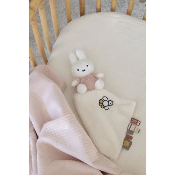 Doudou platt - Miffy - Fluffy rosa - Bebis - Blandad