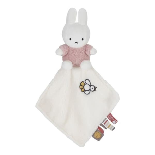 Doudou platt - Miffy - Fluffy rosa - Bebis - Blandad