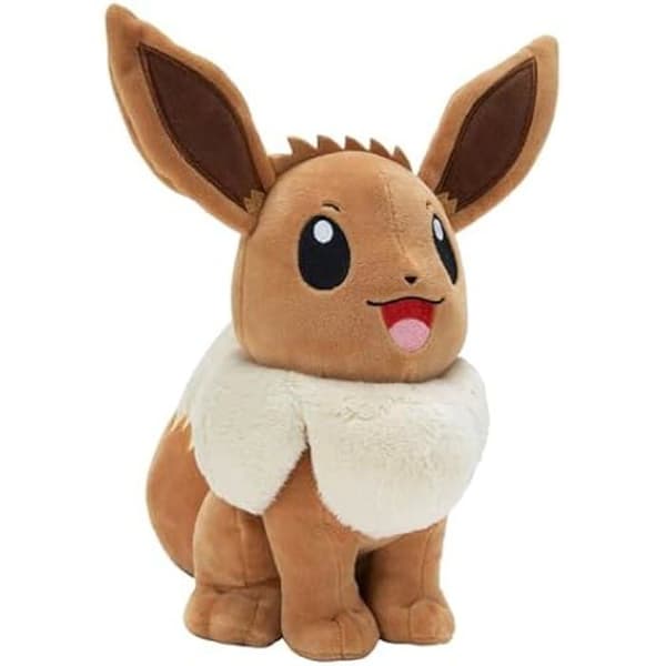 Peluche - POKÉMON - Evoli - 30 cm - Mjuk - Officiell - Blanda