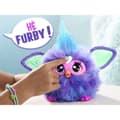 Miniatyrbild 4 av 6: Purple Furby, 15 tillbehör, interaktiv plyschleksak för flickor och pojkar, röstaktiverad Animatronic, 6 år och uppåt