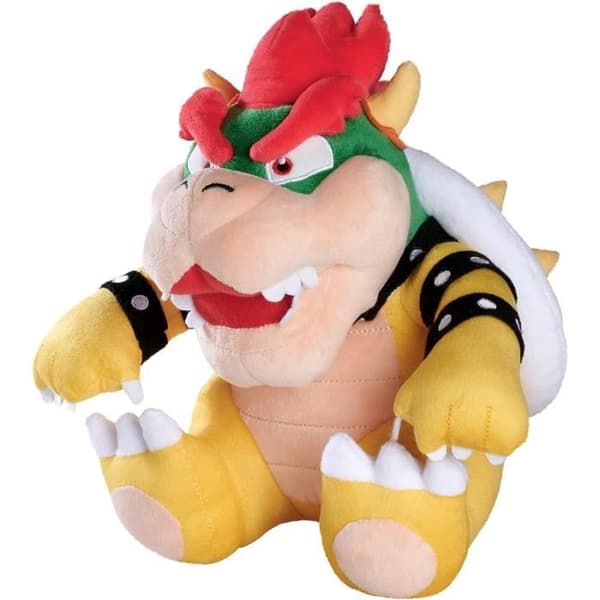 Super Toys Mario Bowser Plysch 27 cm