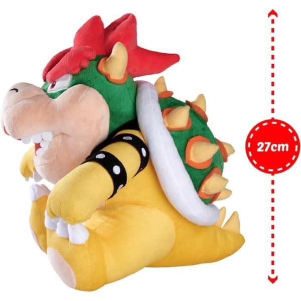 Super Toys Mario Bowser Plysch 27 cm