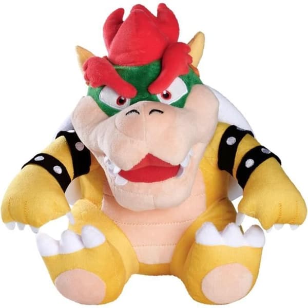 Super Toys Mario Bowser Plysch 27 cm