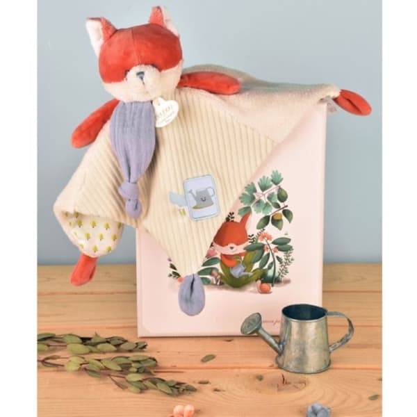 Doudou platt Räv Romarin -