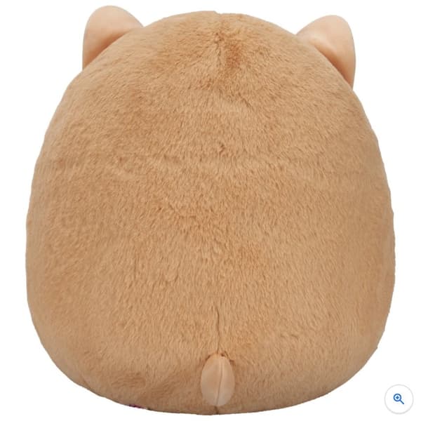 Original Squishmallows Fuzz-A-Mallows Plush Chloeyana the Tan Cairn Terrier 40cm