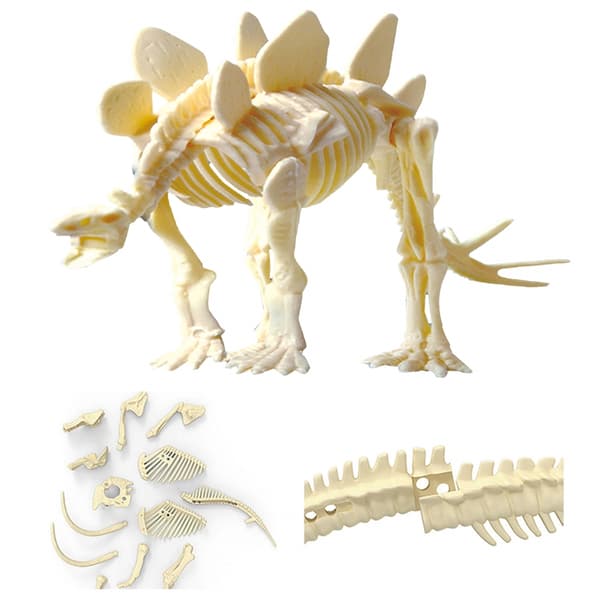 WOOPIE Kreativt Leksak Dinosaurieskelett Arkeologisk Utgrävning
