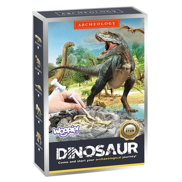 WOOPIE Kreativt Leksak Dinosaurieskelett Arkeologisk Utgrävning
