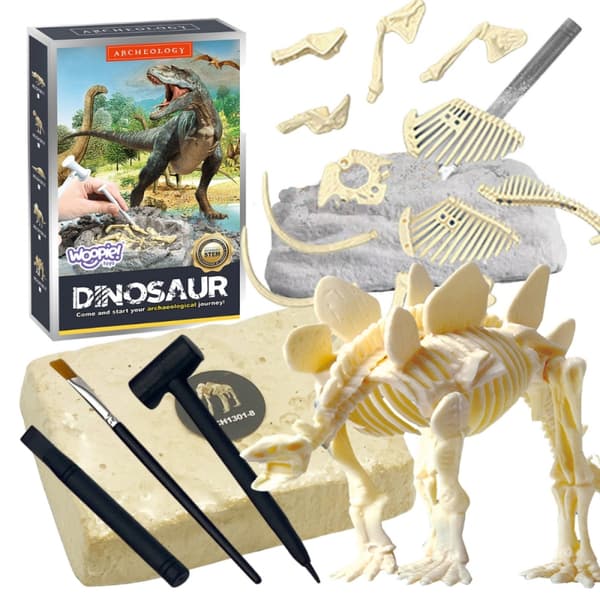 WOOPIE Kreativt Leksak Dinosaurieskelett Arkeologisk Utgrävning