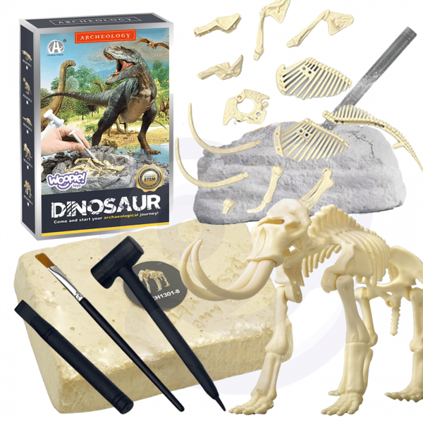 WOOPIE Kreativ Leksak – Gräv fram ett Dinosaurieskelett