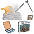 Miniatyrbild 1 av 9: WOOPIE Utgrävning 6-i-1 Dinosaurieskelett Lilla Arkeologen – 6 delar