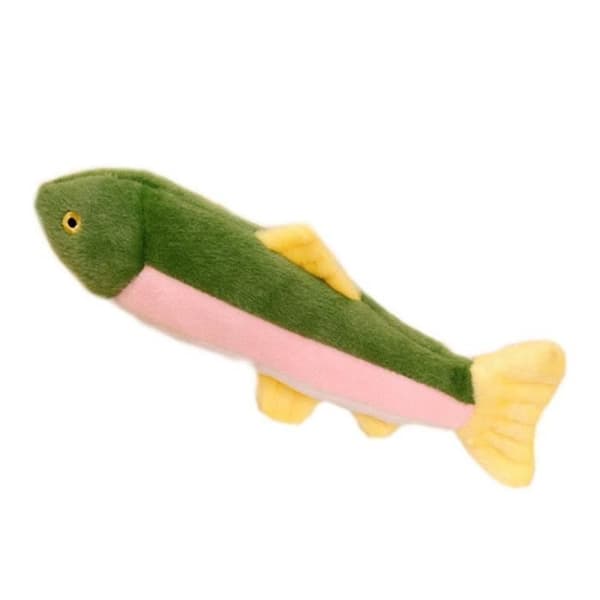 Gosedjur - Ej specificerat - Fisk - 30 cm - Klara färger - Inbyggd pipa
