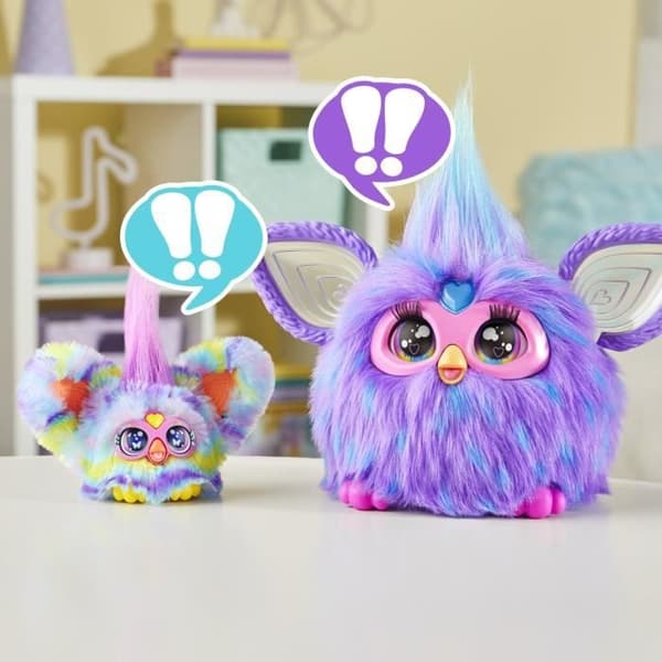 Furby Furblets Swee-Dee, Mini Elektronisk Plys til Piger og Drenge, Over 45 Lyde, Fra 6 År, Serie 4, Hasbro