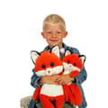 Miniatyrbillede 3 af 3: Leggies Ræv Plyslegetøj - GIPSY TOYS - Orange, 48 cm