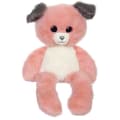 Miniatyrbillede 1 af 3: Leggies Hundeplys - GIPSY TOYS - Lyserød og Grå, 48 cm