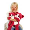 Miniatyrbild 3 av 3: Leggies Kattplysch - GIPSY TOYS - Hallon, 48 cm