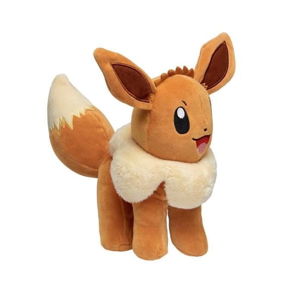Plys - BANDAI - Pokémon Eevee - 30 cm - Flerfarvet - 100% Polyester