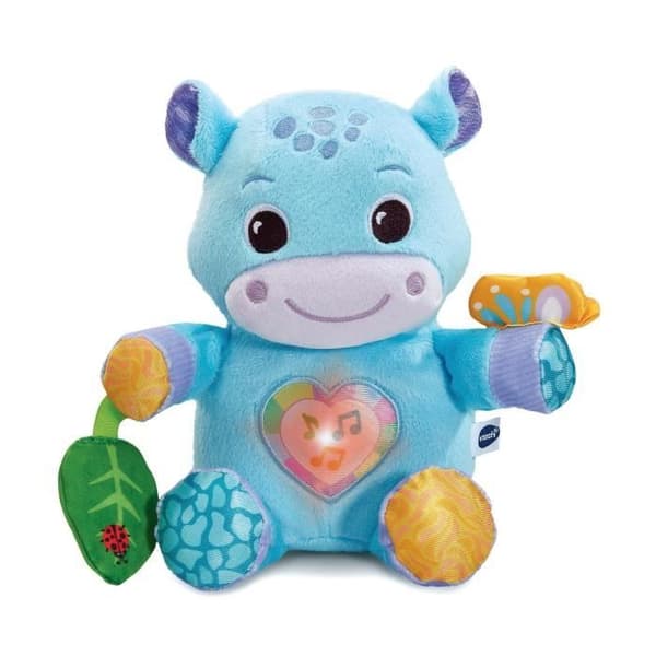 VTECH THEO, MIN KÆLEDYGE FLODHEST (GENBRUGSPLASTIKFLASKER).