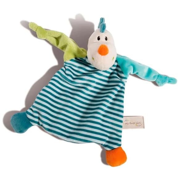 Doudou Drakuv - NICI - Dragilu - Multikolor - 25x31x8 cm - Från födseln