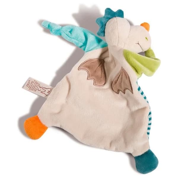 Doudou Drakuv - NICI - Dragilu - Multikolor - 25x31x8 cm - Från födseln