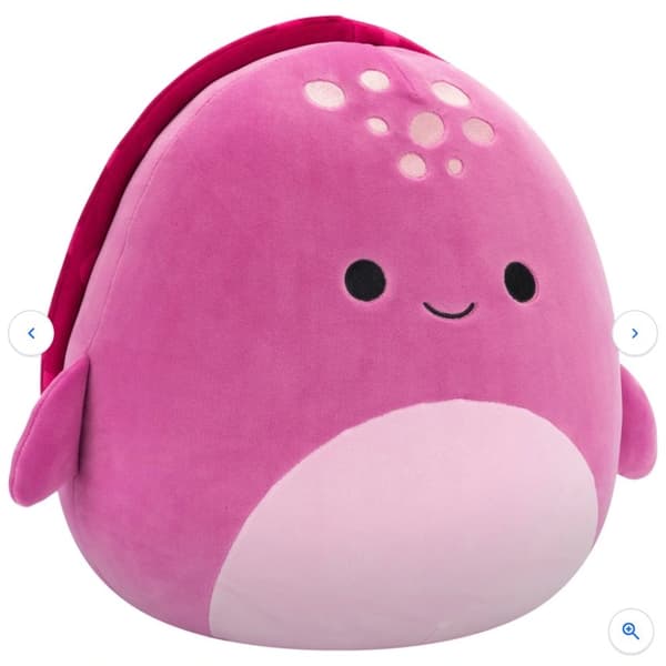 Original Squishmallows Plush Tudor the Maroon Turtle 30cm